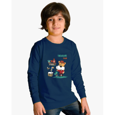  F-route   Boy's Sweatshirt CHEST PRINT