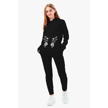 F-ROUTE Girl's Regular Fit TrackSuits