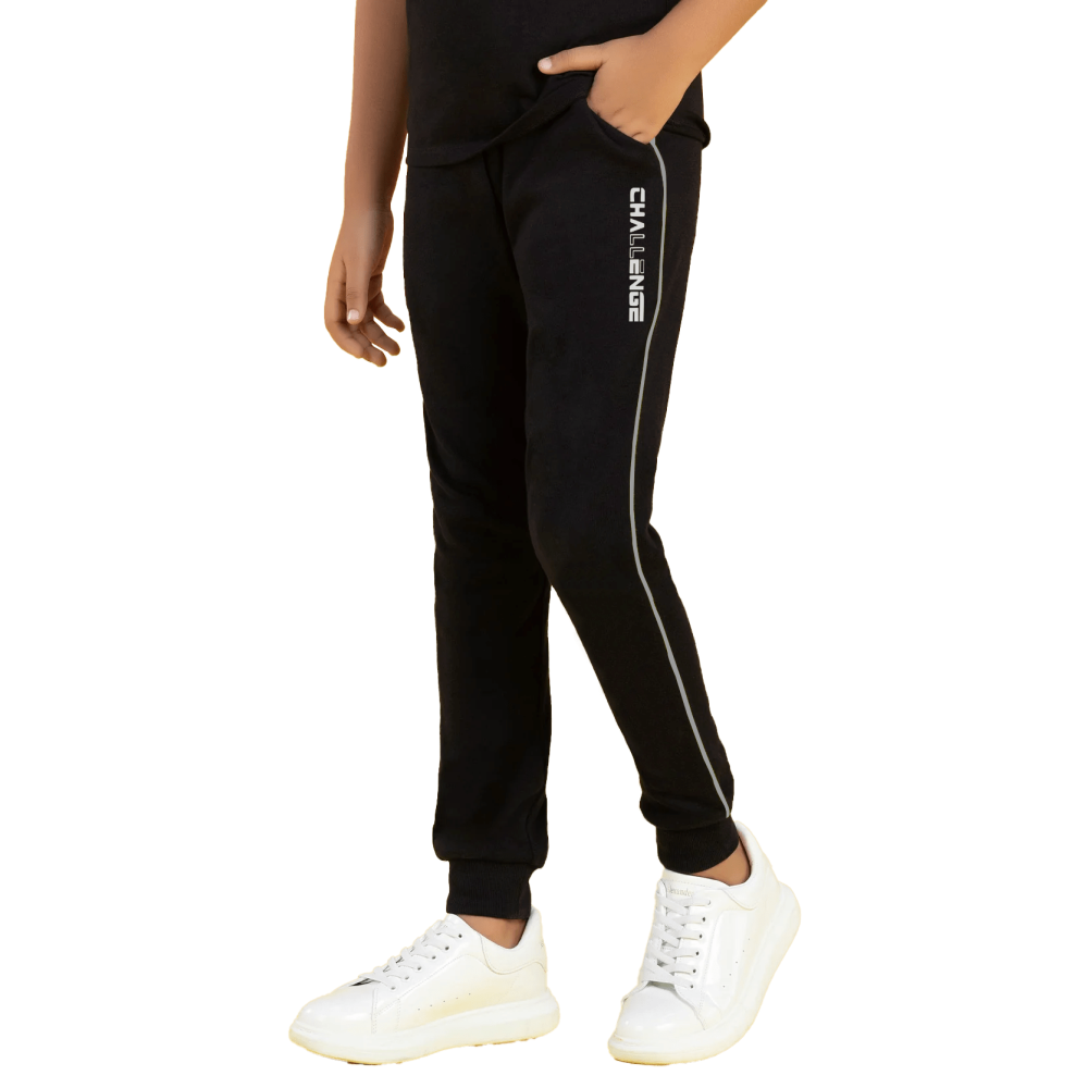 BOYSTRACK PANT SINGLE PIPPING WITH GRIP 