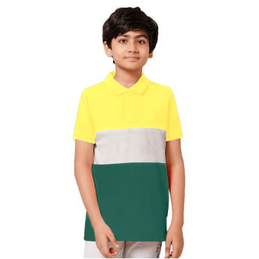 BOYS CUT & SEW POLO T-SHIRTS