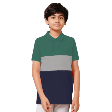 BOYS CUT & SEW POLO T-SHIRTS