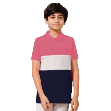 BOYS CUT & SEW POLO T-SHIRTS