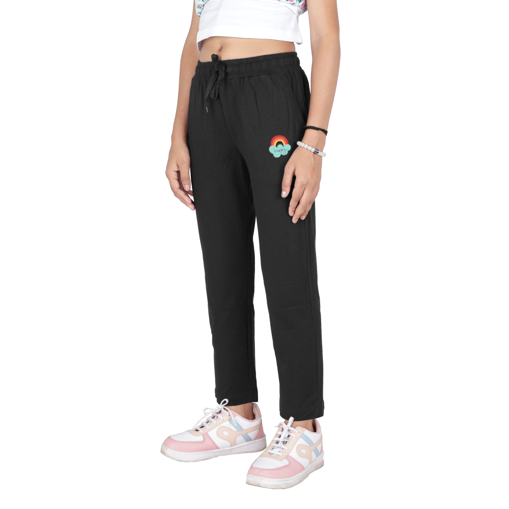 Regular fit Cotton Trackpant for Girls 