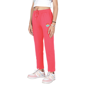 Regular fit Cotton Trackpant for Girls 