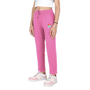 Regular fit Cotton Trackpant for Girls 