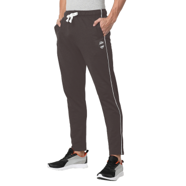 MEN'S TRACK PANT  SINGLE PIPING, ONE SIDE ZIP POCKET, BACK POCKET