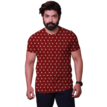 MEN'S ALL OVER PRINT T- SHIRTS H/S