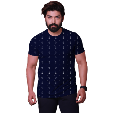 MEN'S ALL OVER PRINT T- SHIRTS H/S