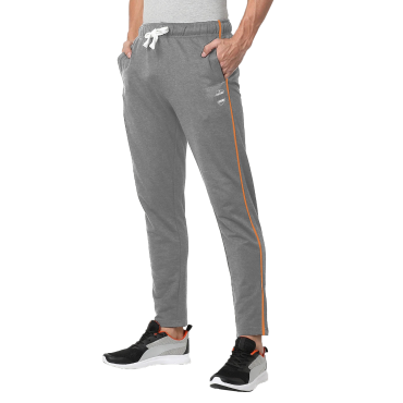  BASIC MEN'S TRACK PANT SINGLE PIPPING WITH BOTH SIDE ZIP