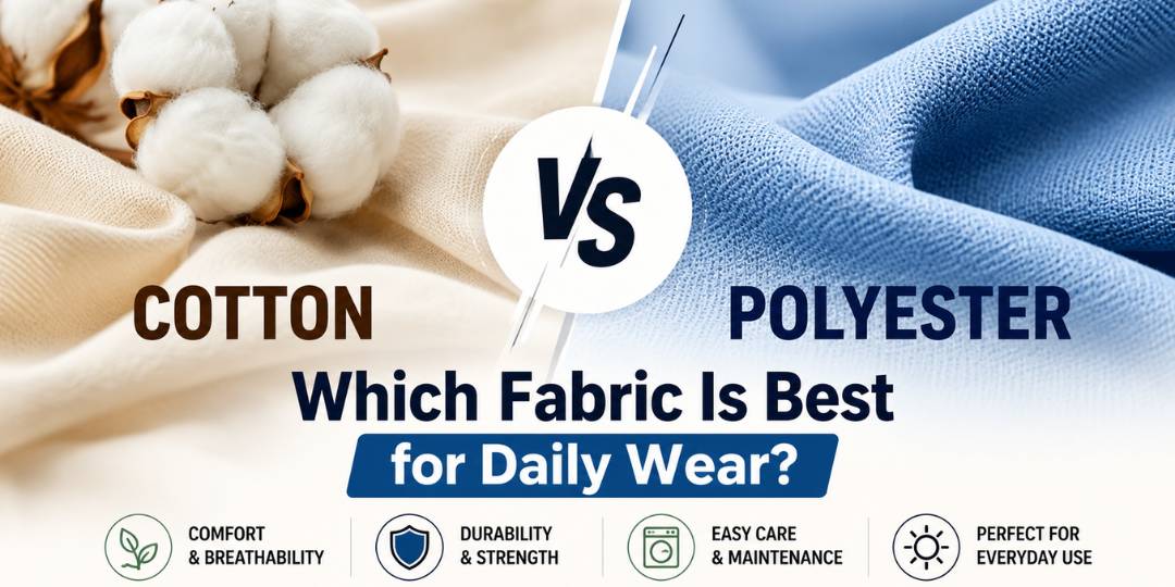 Cotton vs Polyester: Which Fabric is Best for Daily Wear?