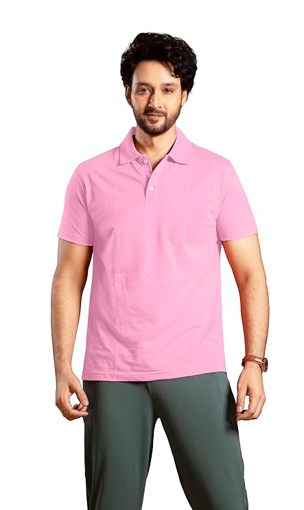 Men's Polo T-Shirt | Rich Cotton | Plain-Regular Fit