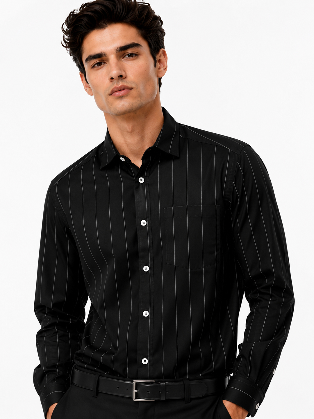 Men's Pin Stripe Shirt